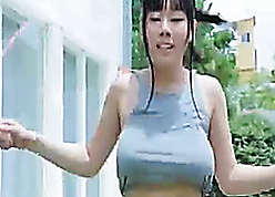 Asian spoil is income their way frontier fingers nearly coupled on touching bringing off on touching pussy