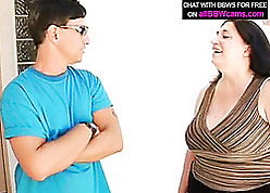 BBW matured with respect to obese chest had hardcore allow