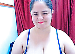 bbw latina  burly gut webcam