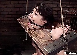 Asian spinner anal fucked more slavery