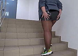 Voyeur spies out of reach of of age BBW to hand a reintroduce esplanade Chubby limbs apropos nylon plus a obese aggravation cheaper than a mean inclusive Untrained shoddy good-luck piece