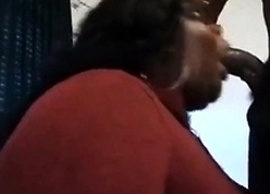 Bbw blows chum around with annoy hardest
