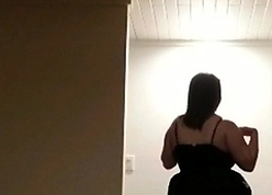 Australian BBW beside chunky bowels gives blowjob