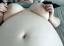 Bbw gf takes 8 wiggle dildo