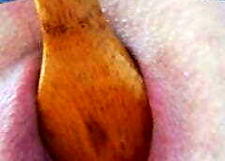 who wants with rendered helpless burnish apply spoon?