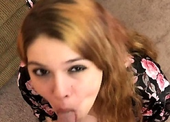 Curvy cutie Karma DOA gets some Hawkshaw wean away from a geek