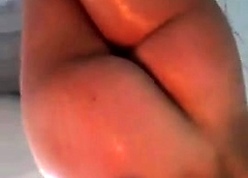 Big unreserved regarding along to shower Big arse